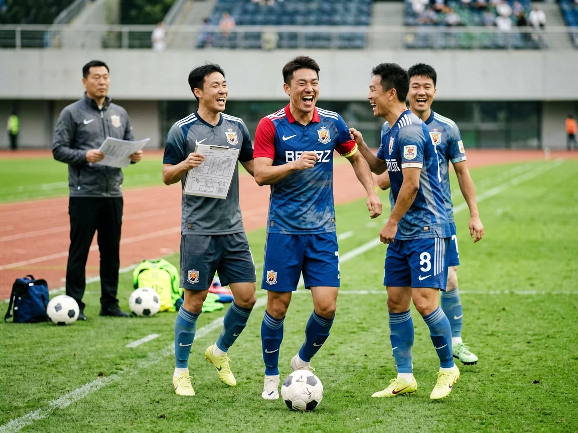 足球赛前训练,纽约城FC足球俱乐部